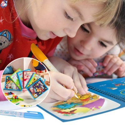 Livres de coloriage à l'eau WATERBOOK™ - bebemam.com