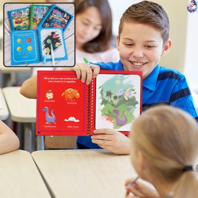 Livres de coloriage à l'eau WATERBOOK™ - bebemam.com
