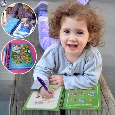 Livres de coloriage à l'eau WATERBOOK™ - bebemam.com