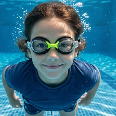 lunette de natation verres anti-buee