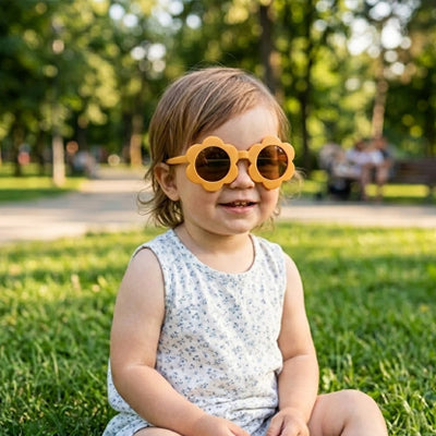 lunette de soleil bebe design floral