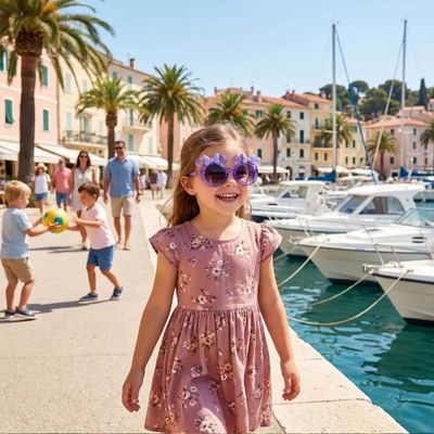 lunette de soleil bebe violete
