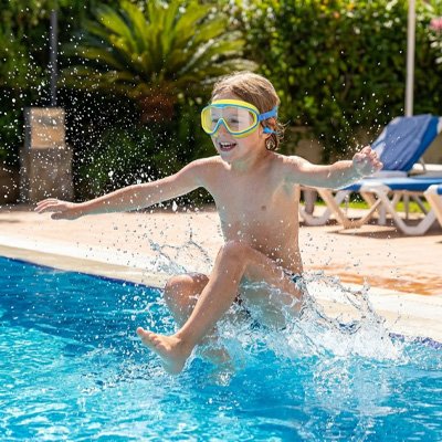 lunette natation grand cadre adapte aux enfants