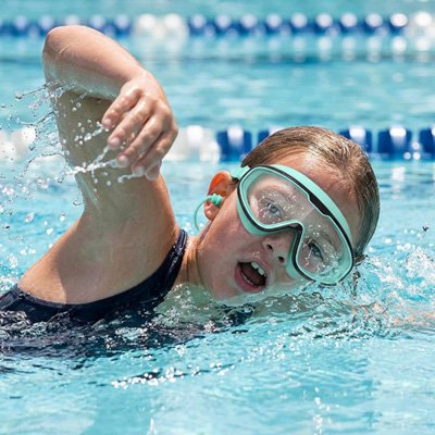 lunette natation joint en silicone souple 