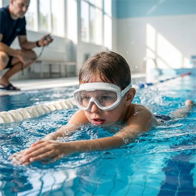 lunette natation sangle ajustable elastique 