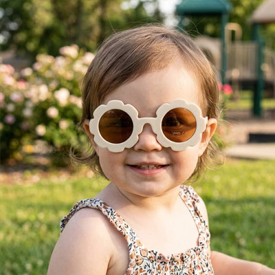 lunettes de soleil bebe beige