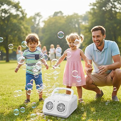 machine a bulles divertissement familial 