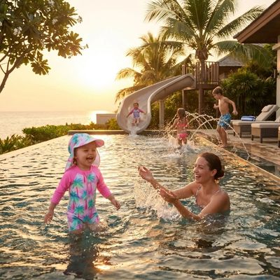 maillot de bain bebe bonnet assorti