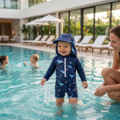 maillot de bain bebe manches longues