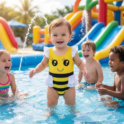 maillot de bain enfant abeille