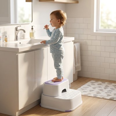 marche pied enfant design compact