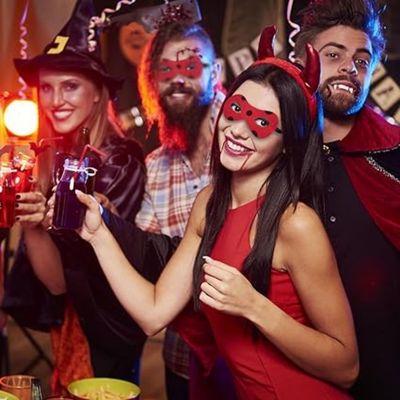 masques en feutre coccinelle elastique adjustable