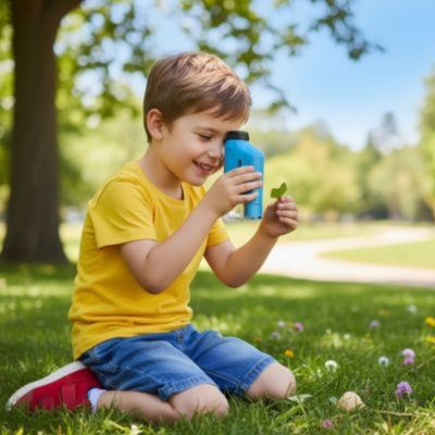 microscope enfant amusant