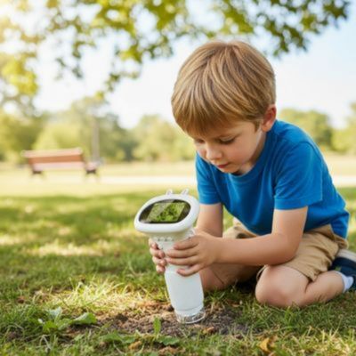 microscope enfant decouverte scientifique