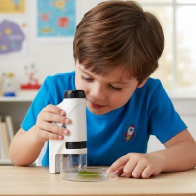 microscope enfant facile a minipuler
