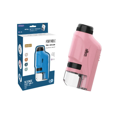 microscope enfants rose