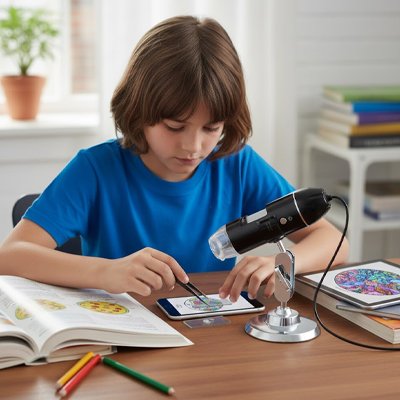 microscope portable enfant connexion USB