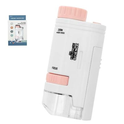 microscopes enfants rose
