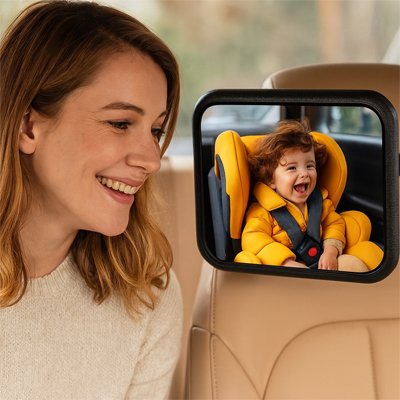 miroir voiture bebe orientation reglable