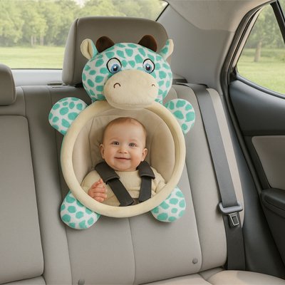 miroir voiture bebe secur view design amusant