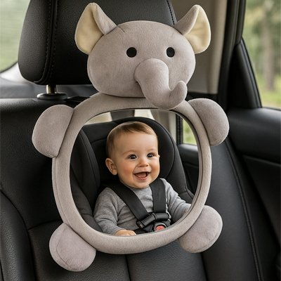 miroir voiture bebe secur view rotation complete