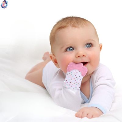 mitaine de dentition a mordiller