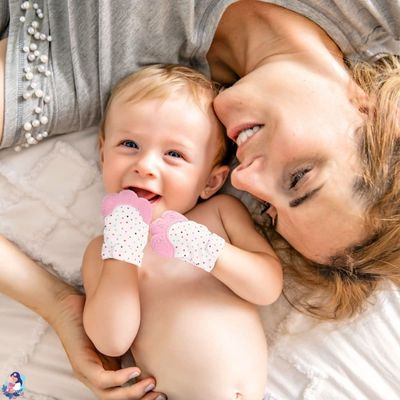 mitaine de dentition ajustable