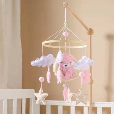 mobile bebe feerique lapin lune design intemporel