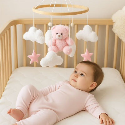 mobile bebe nuages et etoiles design attrayant