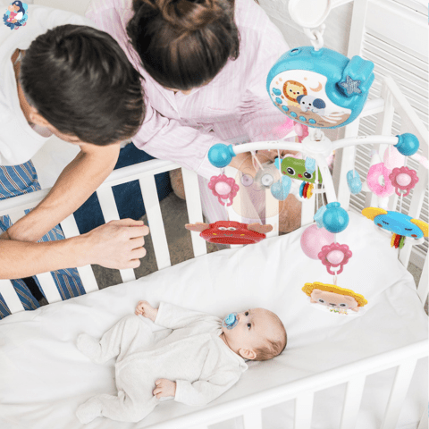 Mobile musical pour bébé BABYCRIB™ - bebemam.com