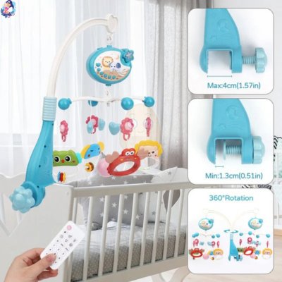 Mobile musical pour bébé BABYCRIB - bebemam.com