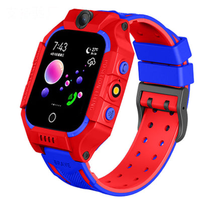 montre connectee enfant rouge