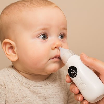 mouche bebe electrique design ergonomique