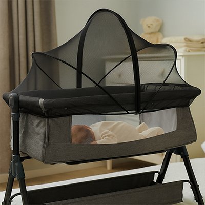 moustiquaire lit bebe noir
