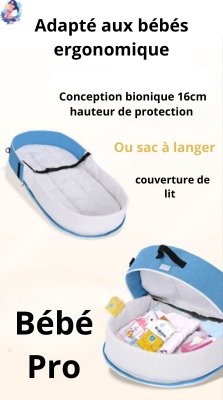Nid de bébé pliant DORMILOU - bebemam.com