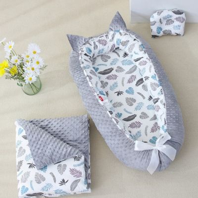 nid pour bebe feuille