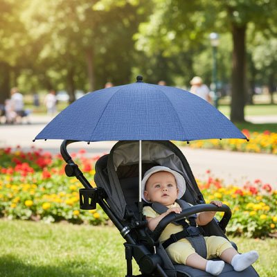 ombrelle pour poussette​ pince universelle