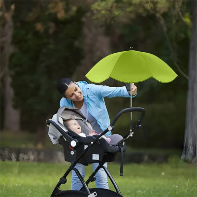 ombrelle pour poussette vert