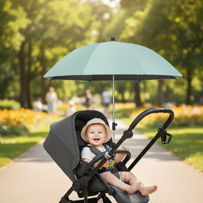 Ombrelle pour poussette | Anti-UV Ajustable