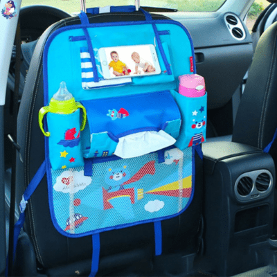 organisateur voiture enfant organicar materiaux impermeable