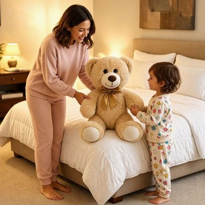 ours en peluche douillet
