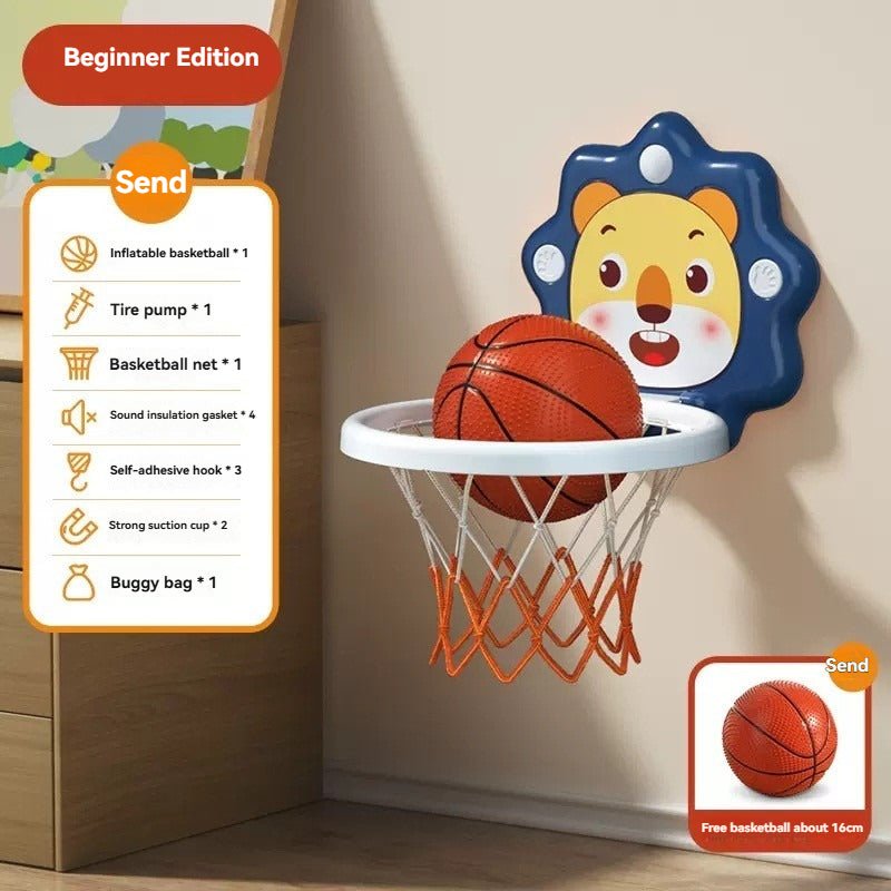 panier de basket enfant kiztoys bleu
