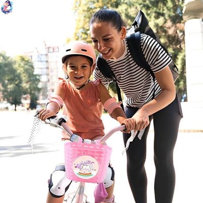 panier de velo mere et fille