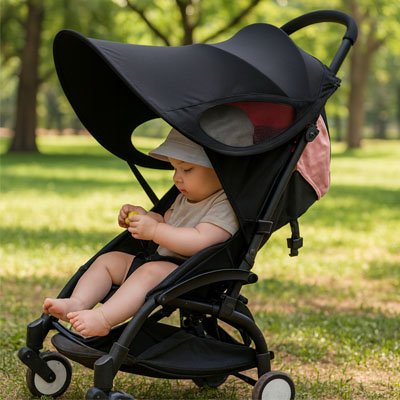 par soleil pour poussette​ protection UV optimales