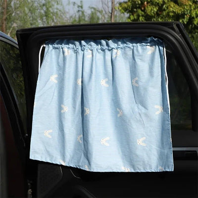 pare soleil visor lapin bleu