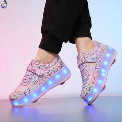 patin a roulette fille semelle anti derapante