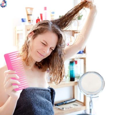 peigne a cheveux paillettes demelant
