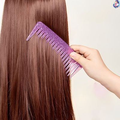 peigne a cheveux paillettes durable