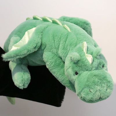 peluche dragon vert