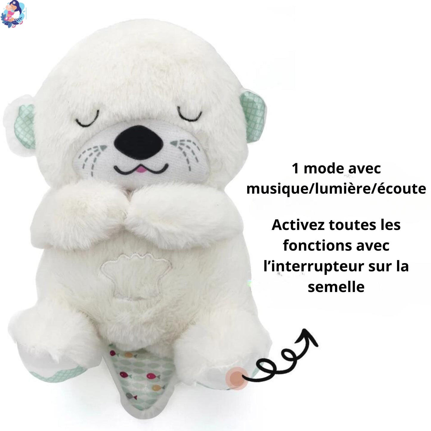 Peluche Loutre - bebemam.com